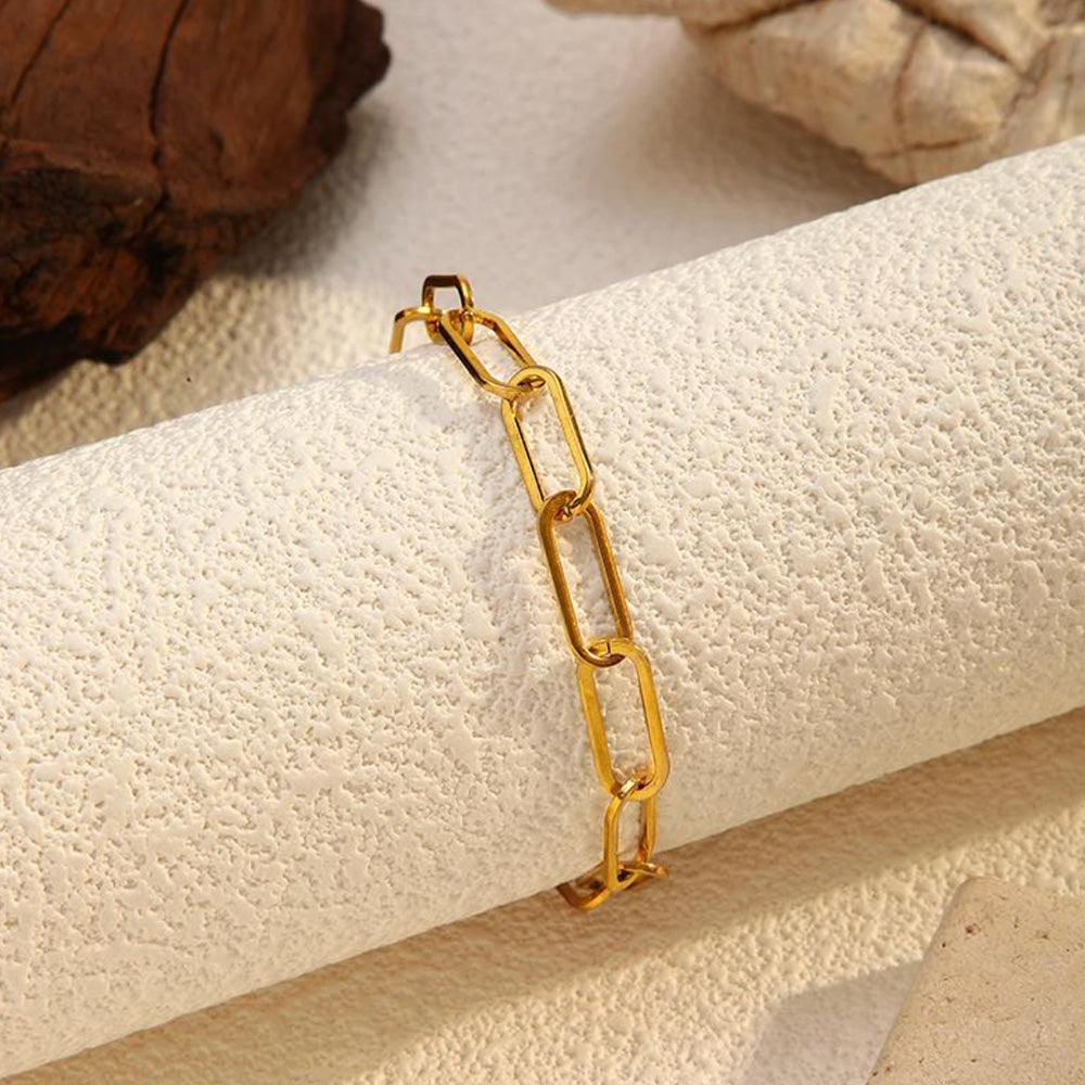 Interlace Square Bracelet Gleam