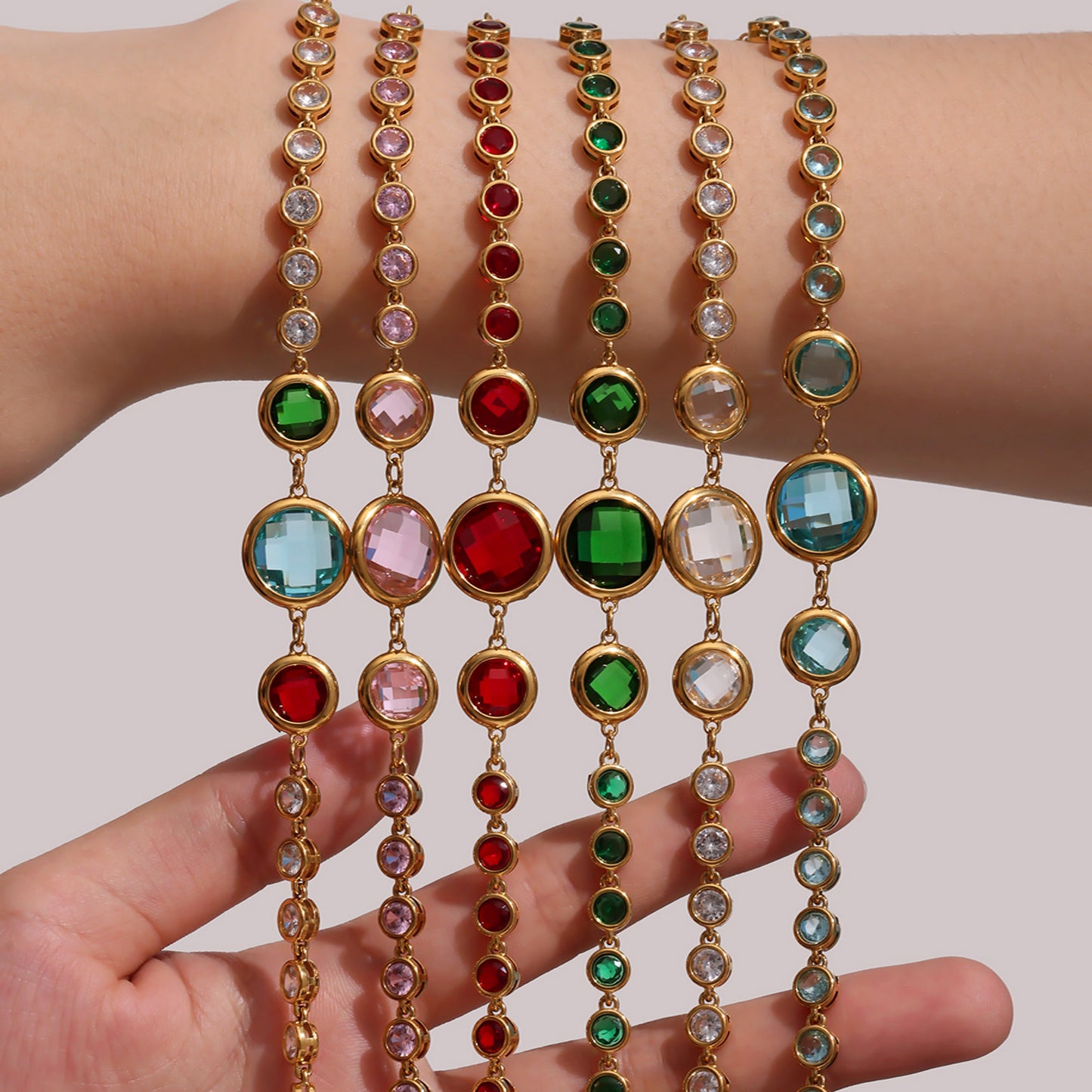 Colorful Circle Bracelet