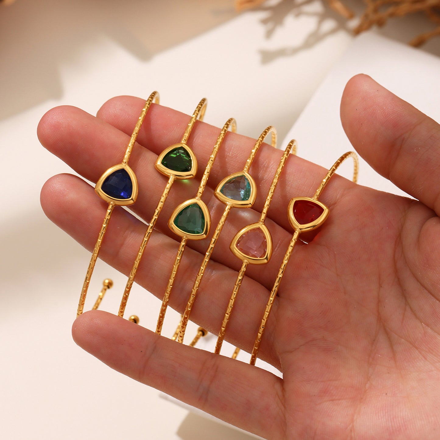 Colorful Geometric Bracelet