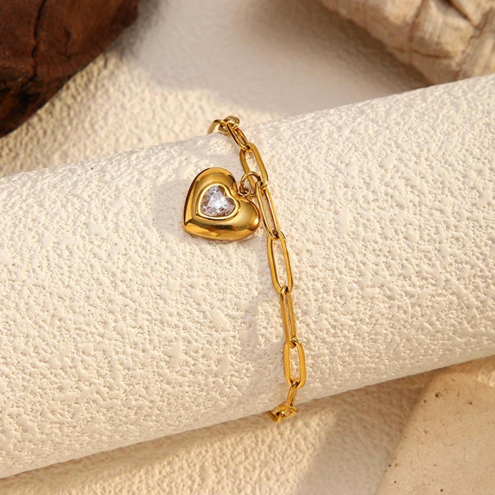 Amour Heart Bracelet