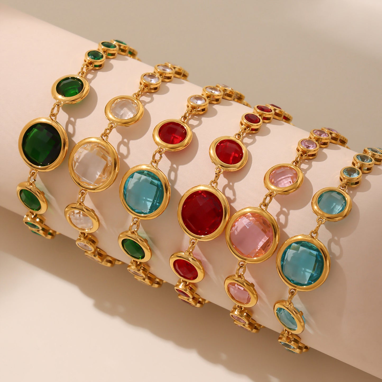 Colorful Circle Bracelet