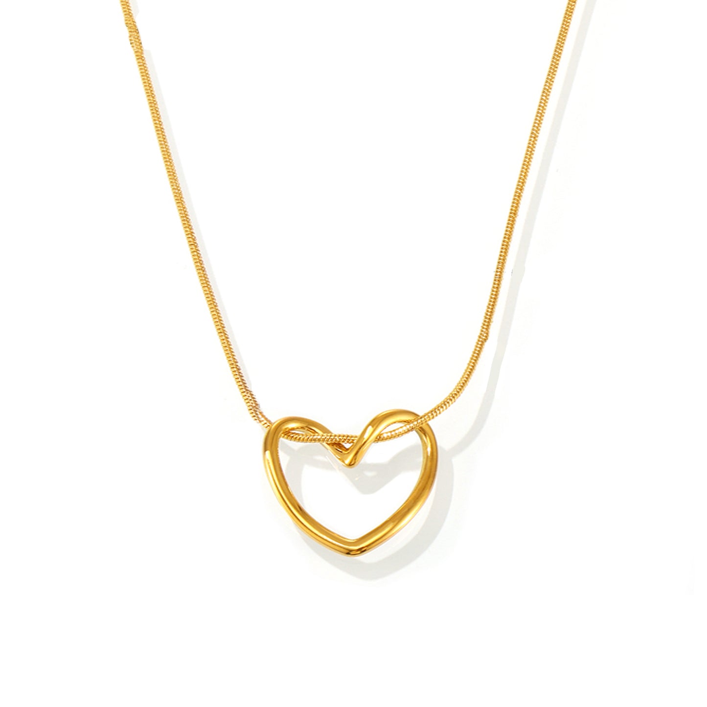 Minimalist Heart Necklace