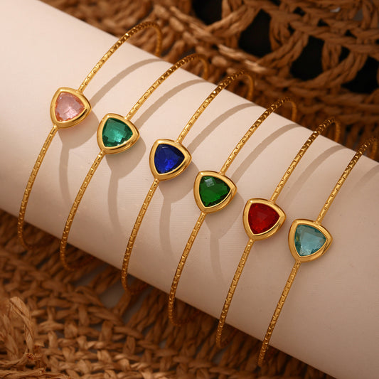 Colorful Geometric Bracelet