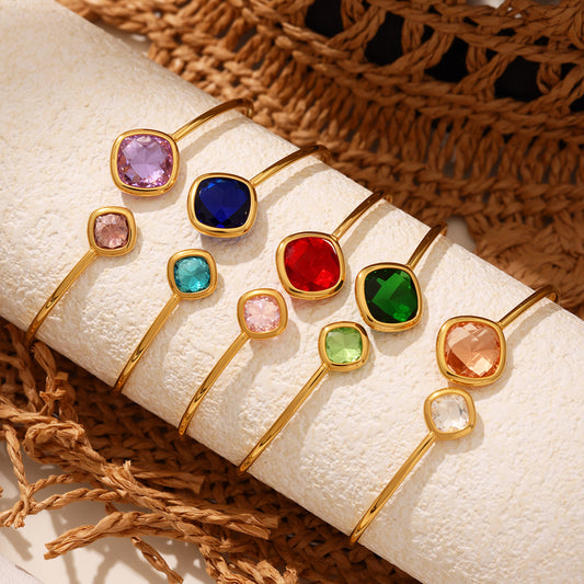 Colorful Double Circle Bracelet