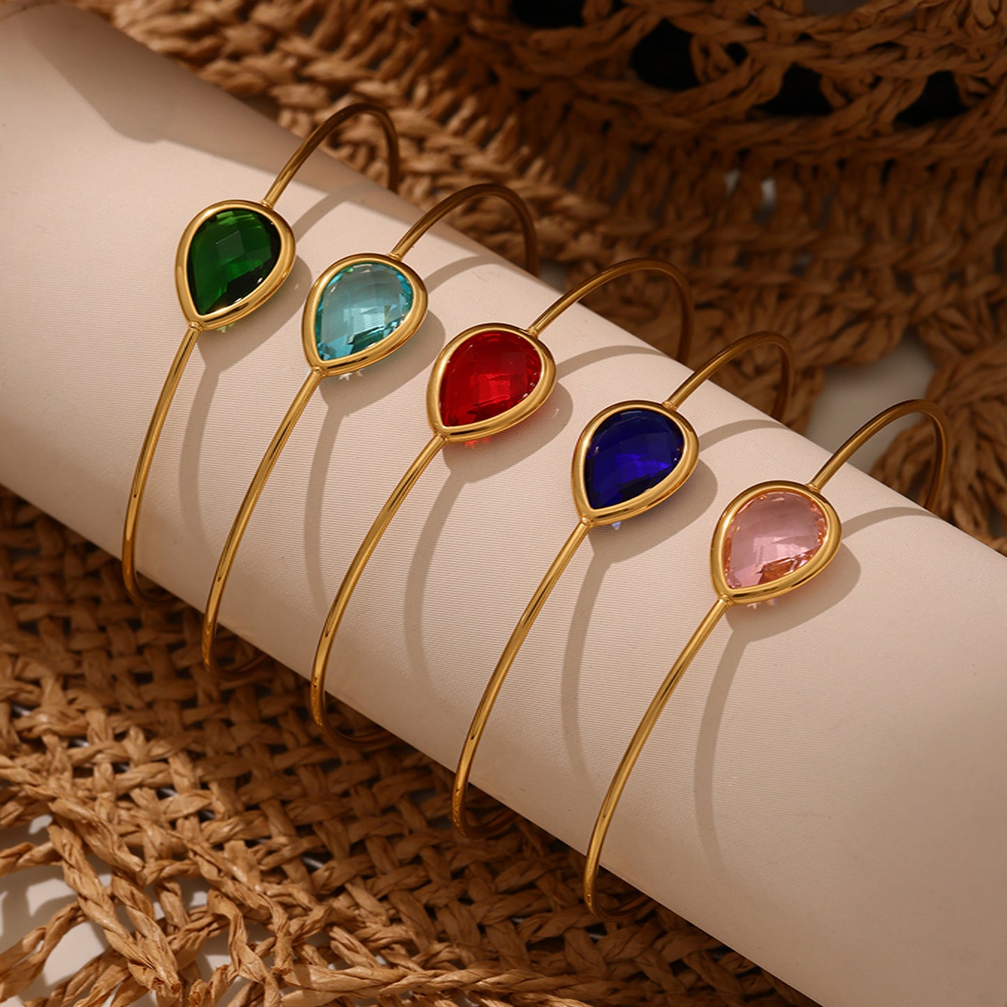 Classic Colorful Teardrop Bracelet
