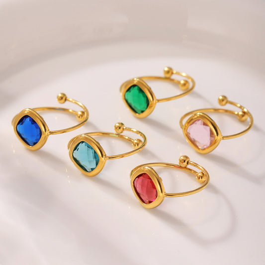 Minimalist Colorful Ring